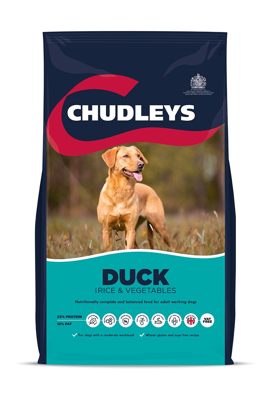 Chudleys Duck with Rice & Vegetables Dry Dog Food - 15kg